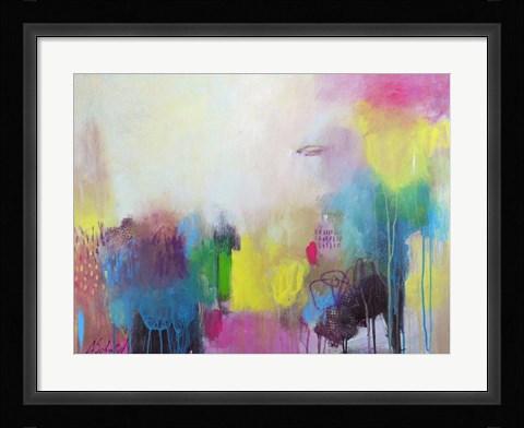 Framed Day at the Coast 0.4 Print