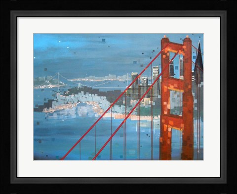 Framed Twilight San Francisco Print