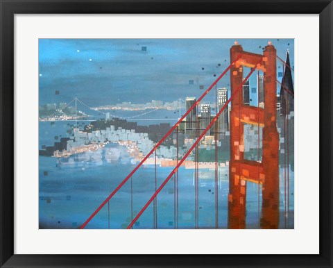Framed Twilight San Francisco Print