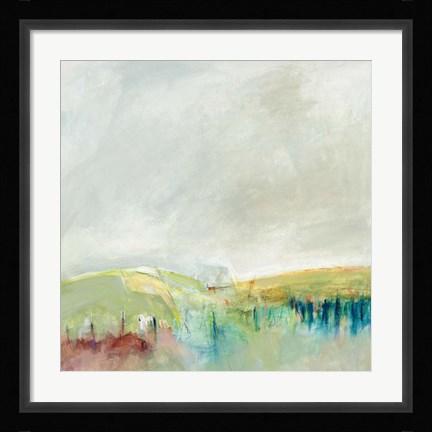 Framed Marking Out the Morning Print