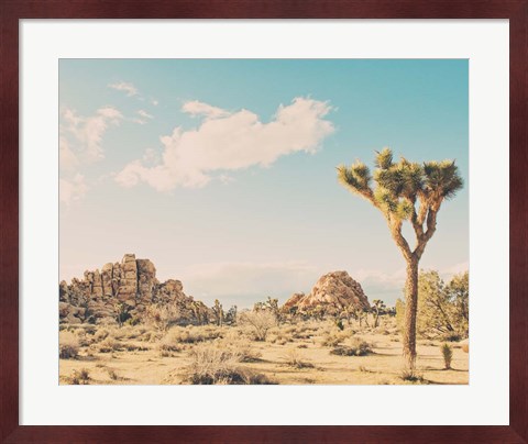 Framed Winter in the Desert No. 3 Print