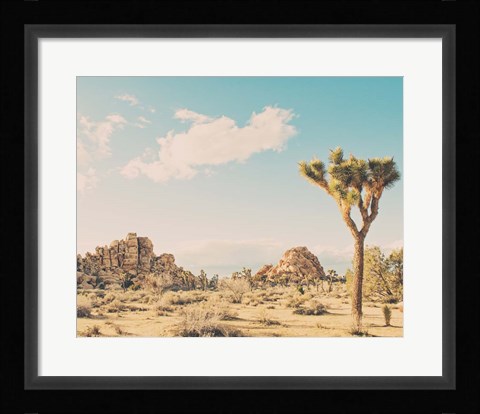 Framed Winter in the Desert No. 3 Print
