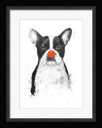 Framed I'm Not Your Clown Print