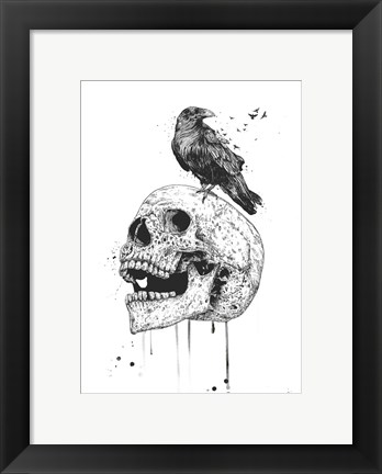 Framed New Skull Print