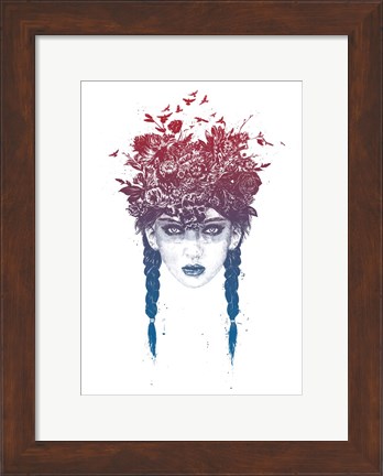 Framed Summer Queen No. 2 Print
