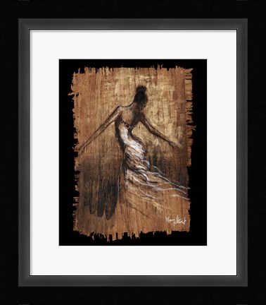 Framed Graceful Motion III Print