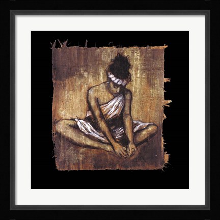 Framed Soulful Grace II Print