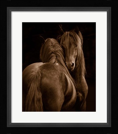 Framed Tenderness I Print