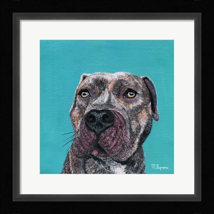 Framed Good Boy Print