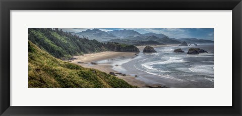 Framed Coastal Serenity Print