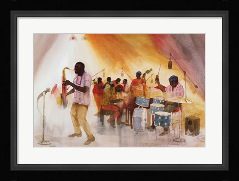 Framed Take the 'A' Train Print