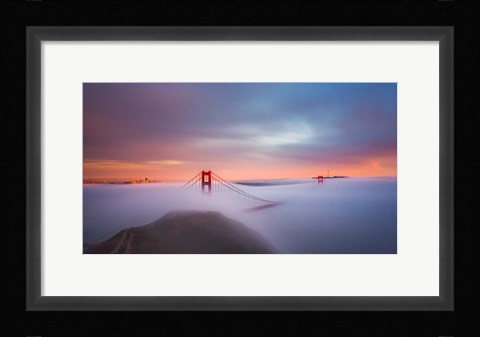 Framed Just Another Day in the Bay Print