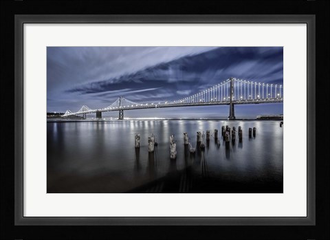 Framed Bay Lights Print