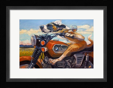 Framed Fast and Furriest Print