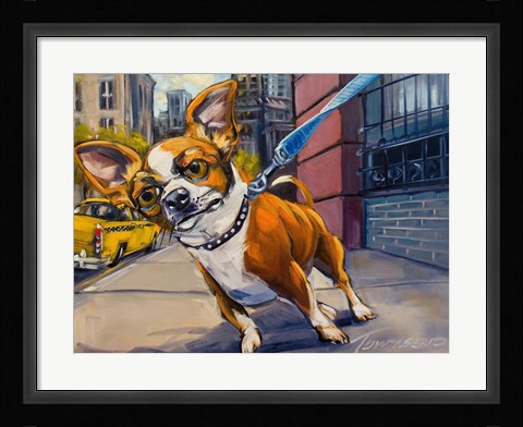 Framed Fetch Cab Print