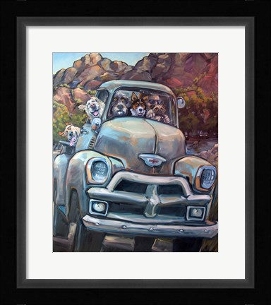 Framed Go Time Print