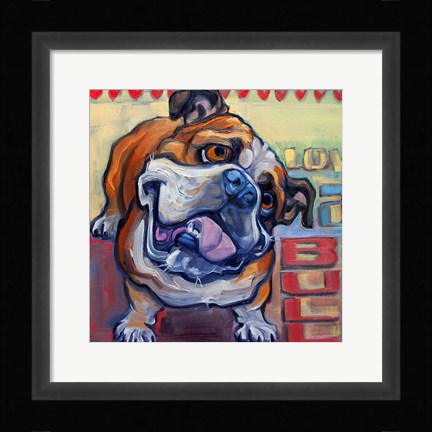 Framed Loveabull Print