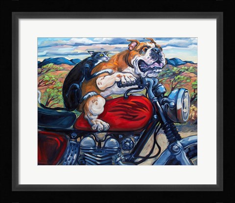 Framed Zippity Do Da Print