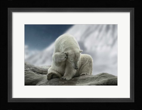 Framed Itching Ear Print