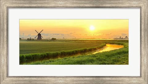 Framed Morning Meadow Print