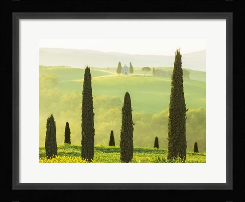 Framed Tuscan Temple Print