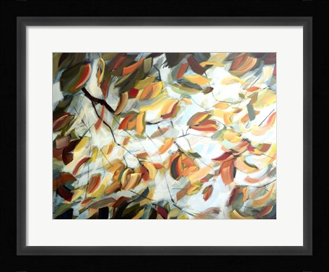 Framed Branching Boundlessly Print