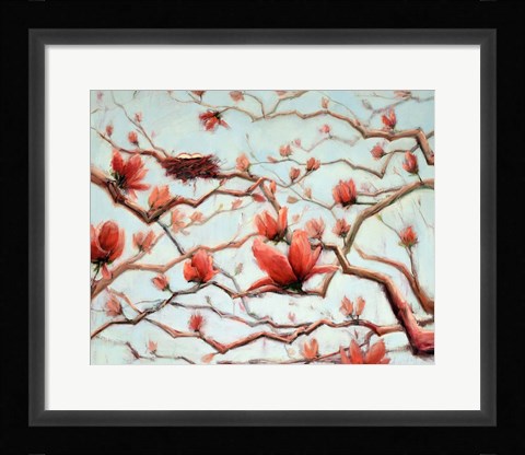 Framed Possibilities in Full Bloom Print