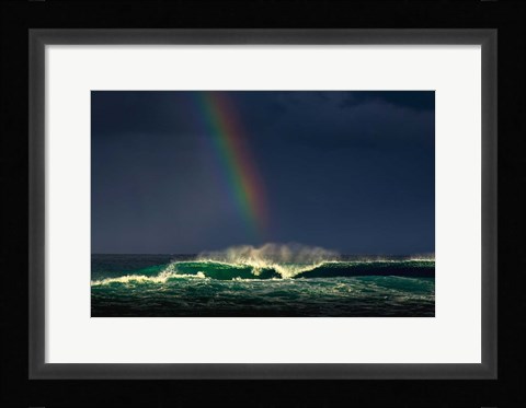 Framed Divine Wave Print