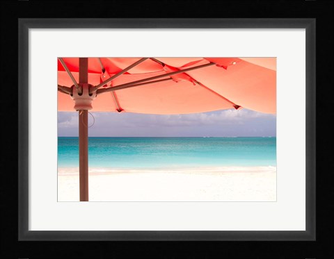 Framed Umbrella Perspective Print