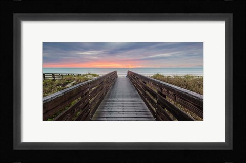 Framed At Day's End Print
