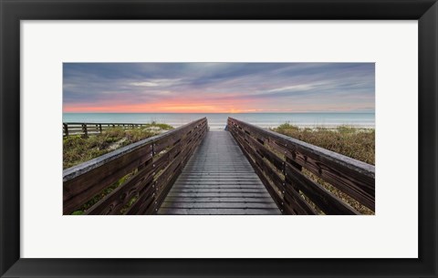 Framed At Day&#39;s End Print