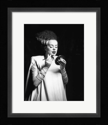 Framed Even Monsters Need a Date Print