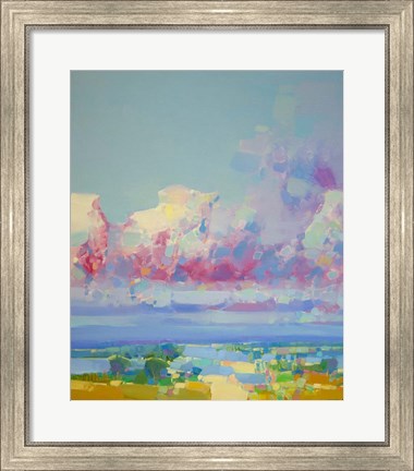 Framed Purple Clouds Print