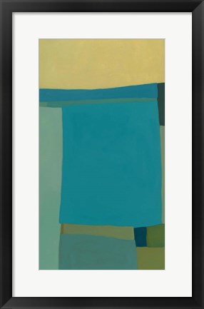 Framed At the Beach III Print