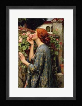 Framed Soul of the Rose Print