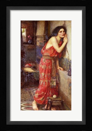 Framed Thisbe, 1909 Print