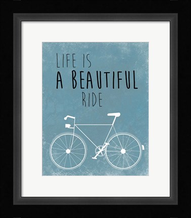 Framed Beautiful Ride Print