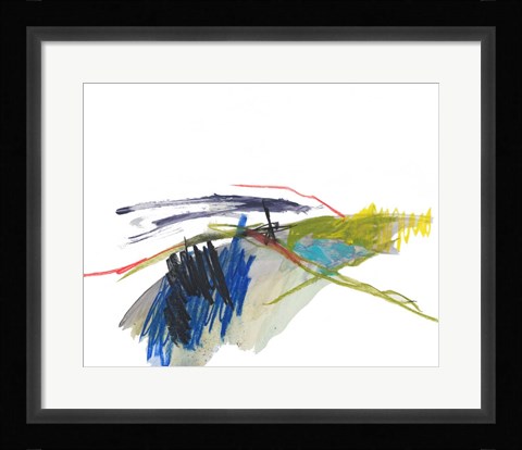 Framed Abstract Landscape No. 8 Print