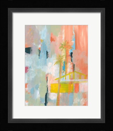 Framed Desert Living 1 Print