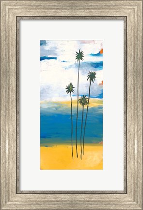 Framed Four Palms Print