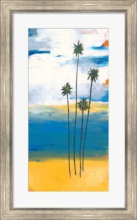 Framed Four Palms Print