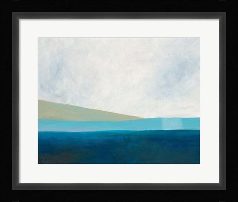 Framed Layered Earth 3 Print