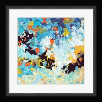 Framed Lunar Freefall 2 Print