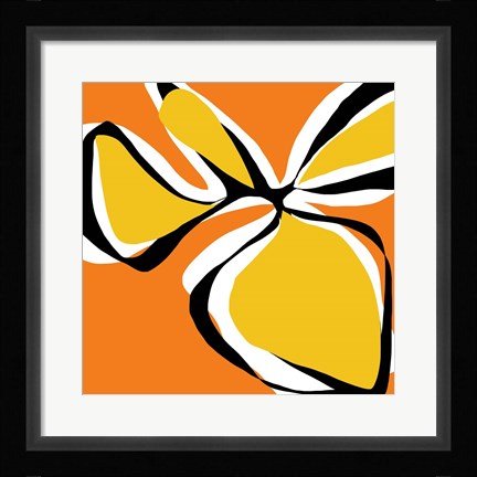 Framed Oh So Pretty - Yellow Print