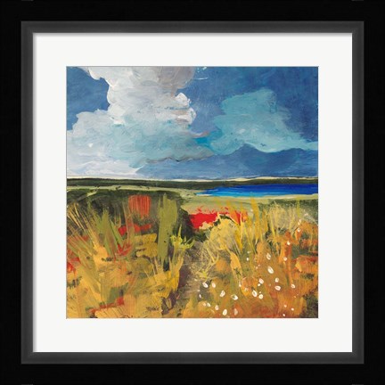 Framed Spring Wildflowers Print