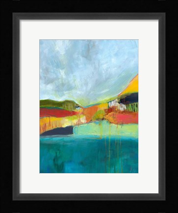 Framed View across the Bay Print