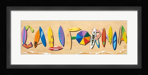 Framed California Print