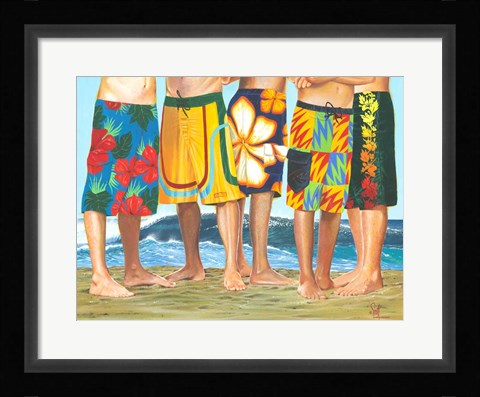 Framed Casual Friday Print