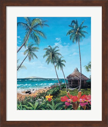 Framed Maui Morning Print