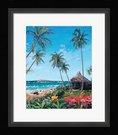 Framed Maui Morning Print